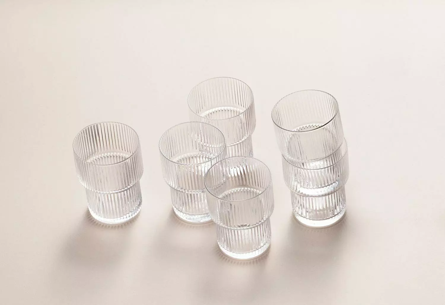 Ferm LIVING Ripple Glasses, 2017 4 Ferm LIVING Ripple Glasses, 2017 - Image 2