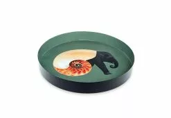 TwentyTwentyOne Shop -TwentyTwentyOne Shop Gangzai Shellephant round tray 2