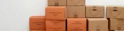 Cauldon Ceramics Re-Engineered Brown Betty -TwentyTwentyOne Shop IanMcIntyre BrownBetty PackagingRandomStacked Flat LR