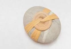 N/A Woven Stone 27 N/A Woven Stone -TwentyTwentyOne Shop Mindful Objects Felicity Hall Handwoven Stone Medium 2