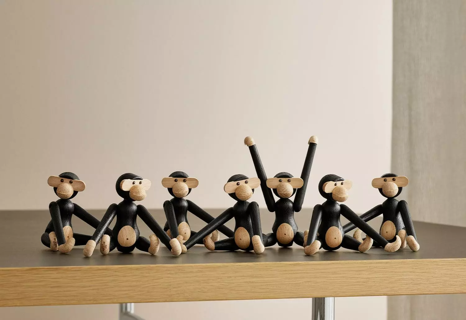 Rosendahl Wooden Mini Monkey 3 Rosendahl Wooden Mini Monkey