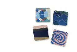 Third Drawer Down Ode A La Bievre Coaster Set