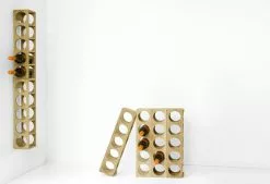 Wireworks Wine-o Bottle Rack 7 Wireworks Wine-o Bottle Rack -TwentyTwentyOne Shop Wine O lincoln rivers wall floor2