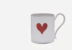 Astier De Villatte Heart Mug