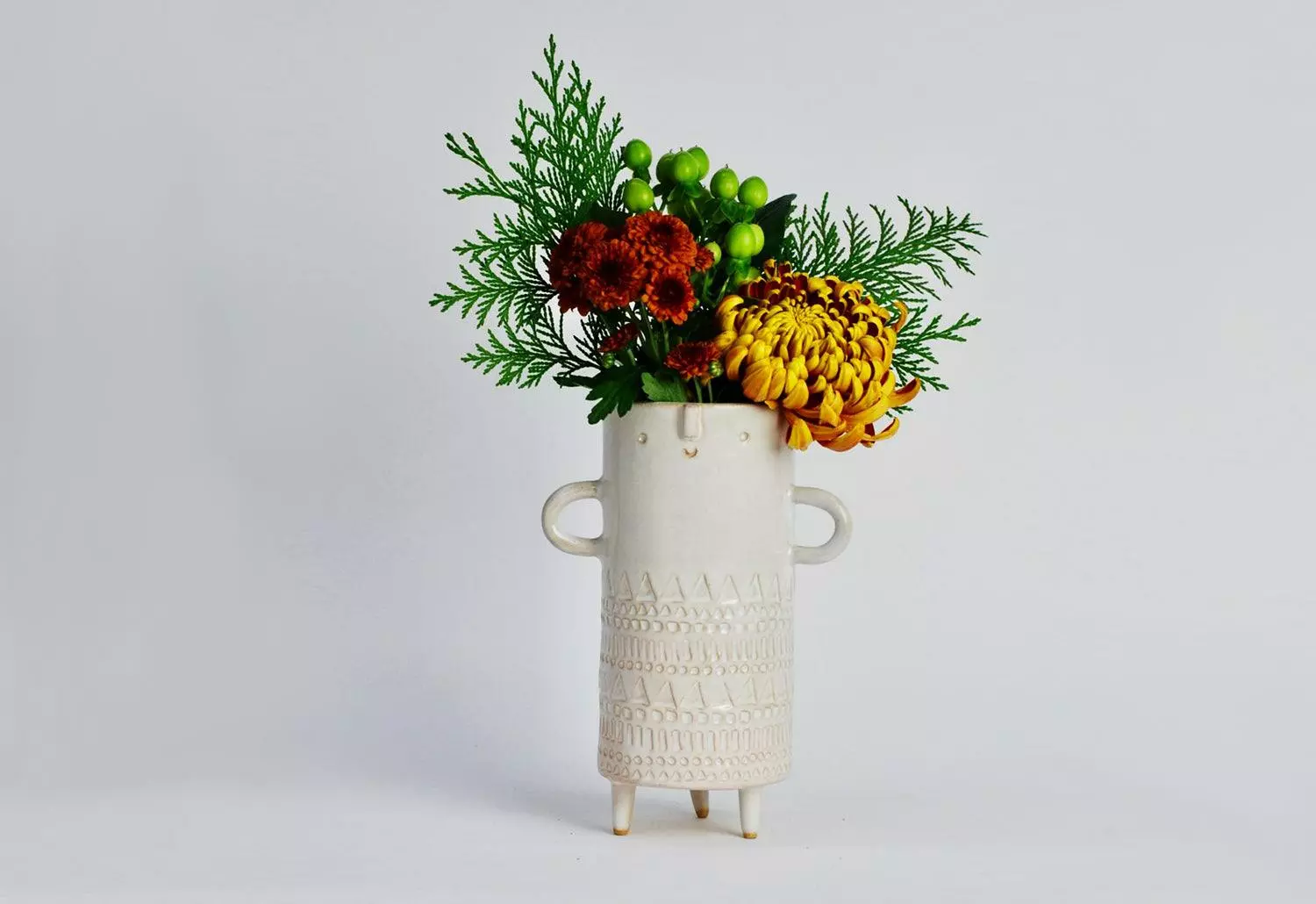 Atelier Stella Tall Tripod Vase With Arms 3 Atelier Stella Tall Tripod Vase With Arms