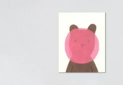 Lisa Jones Bubblegum Bear Card