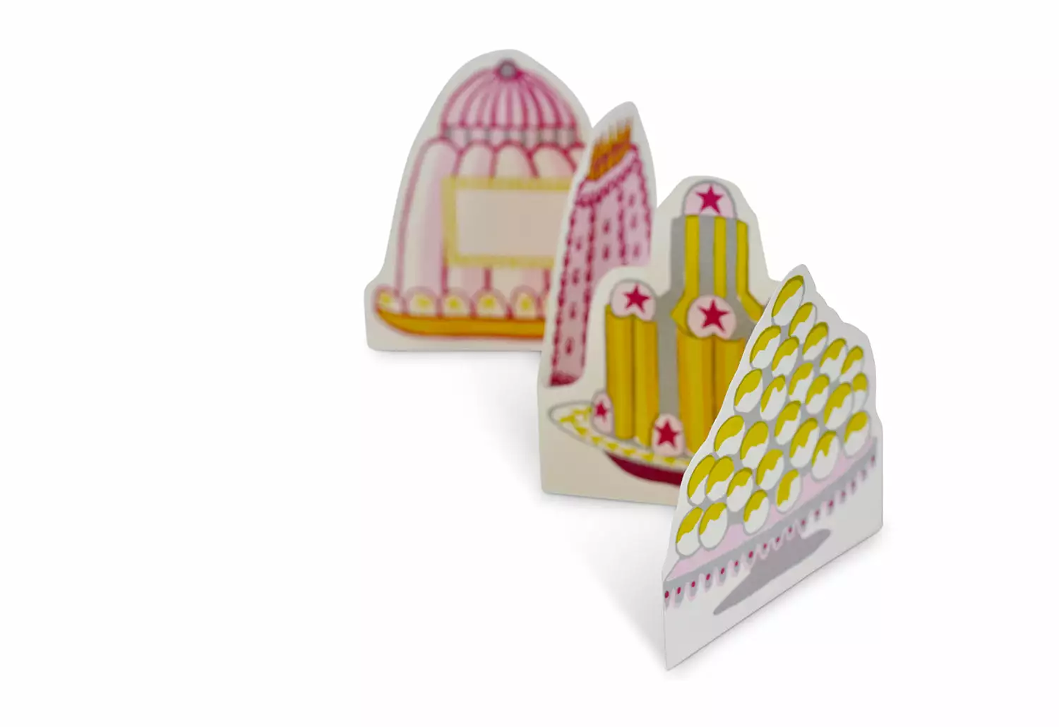 Cambridge Imprint Let Us Eat Cake Folding Card 4 Cambridge Imprint Let Us Eat Cake Folding Card - Image 2