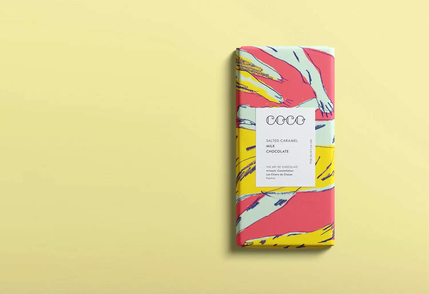 Coco Chocolatier Salted Caramel Milk Chocolate Bar 3 Coco Chocolatier Salted Caramel Milk Chocolate Bar