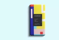 Coco Chocolatier Isle Of Skye Sea Salt, Dark Chocolate Bar