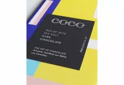 Coco Chocolatier Isle Of Skye Sea Salt, Dark Chocolate Bar 7 Coco Chocolatier Isle Of Skye Sea Salt, Dark Chocolate Bar -TwentyTwentyOne Shop coco isle of skye dark 3