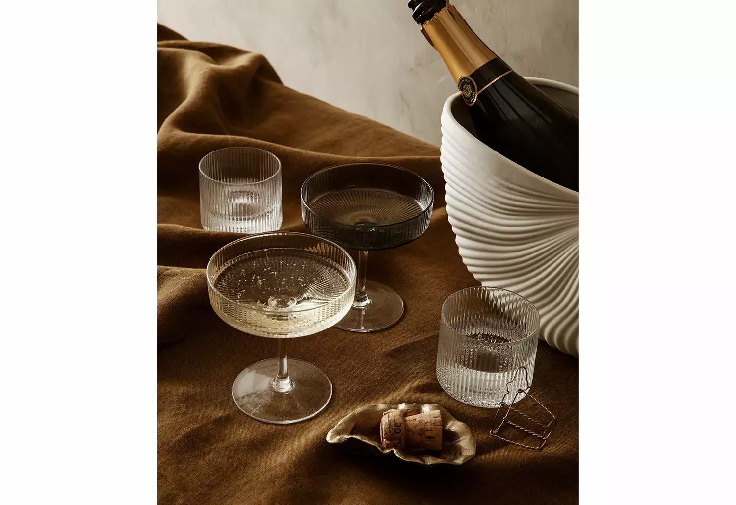 Ferm LIVING Ripple Low Glasses, 2017 7 Ferm LIVING Ripple Low Glasses, 2017 - Image 5