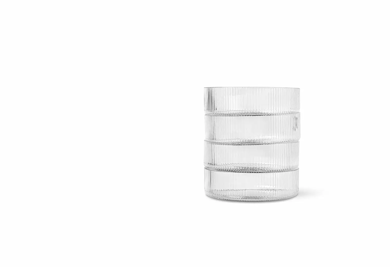 Ferm LIVING Ripple Serving Bowls, Set Of 4 5 Ferm LIVING Ripple Serving Bowls, Set Of 4 - Image 3