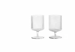Ferm LIVING Ripple Wine Glass, 2019