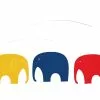 Flensted Mobile Elephant Party Mobile, 1976 2 Flensted Mobile Elephant Party Mobile, 1976 -TwentyTwentyOne Shop flensted elephant party 2