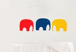Alternative view of Flensted Mobile Elephant Party Mobile, 1976