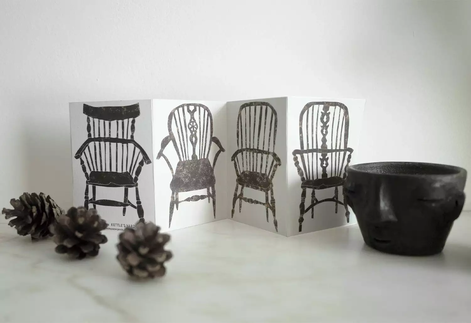 Hadley Paper Goods Chairs Folding Card 5 Hadley Paper Goods Chairs Folding Card - Image 3