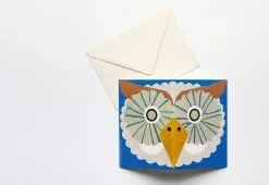 Hadley Paper Goods Owl Mask Card 11 Hadley Paper Goods Owl Mask Card -TwentyTwentyOne Shop hadley paper goods owl mask card 4