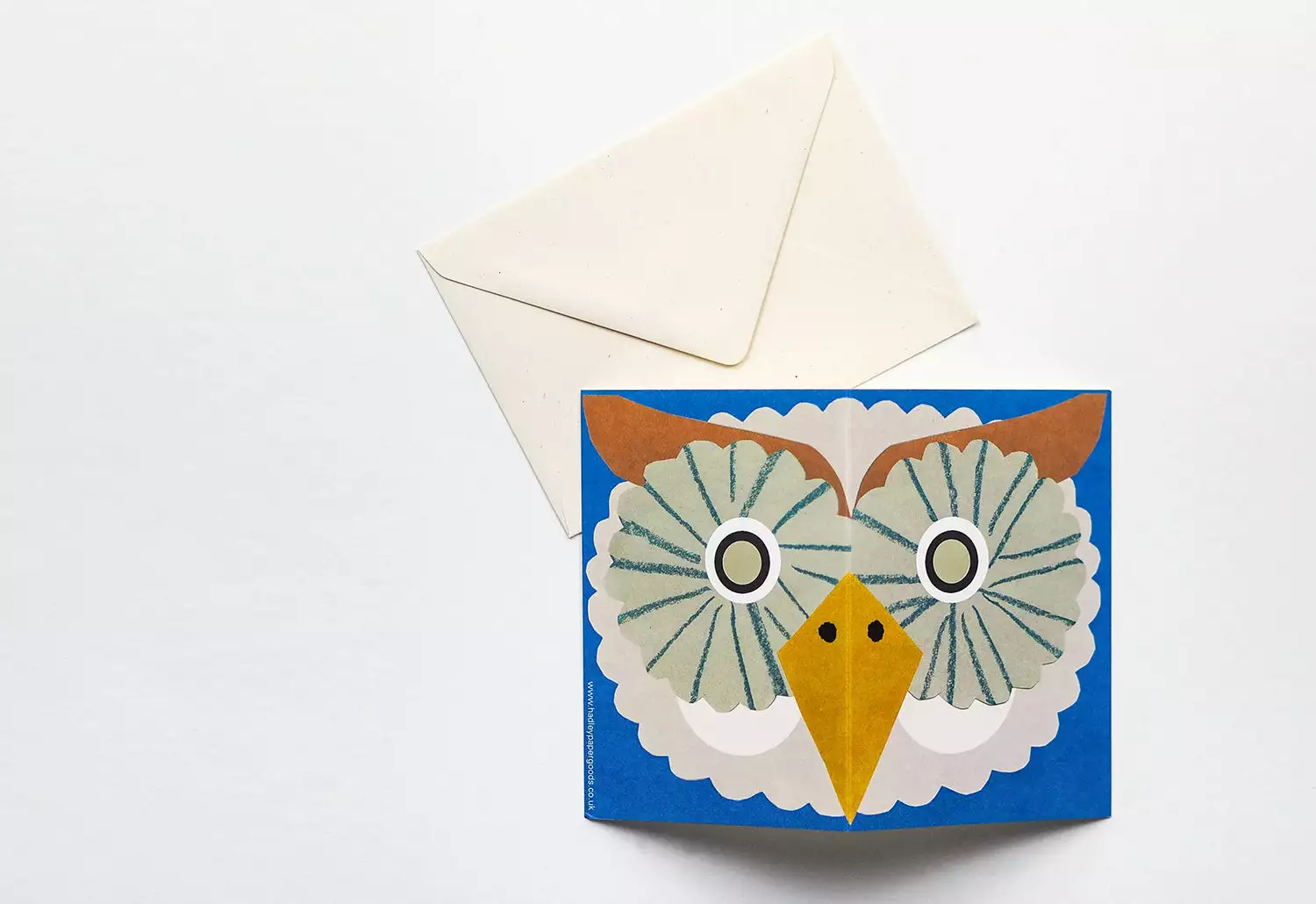 Hadley Paper Goods Owl Mask Card 6 Hadley Paper Goods Owl Mask Card - Image 4