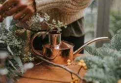 Hâws Fazeley Flow Copper Watering Can -TwentyTwentyOne Shop haws fazeley flow watering can copper 1