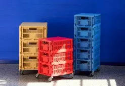 Hay Colour Crate Lid -TwentyTwentyOne Shop hay colour crate accessories wheels 2