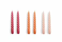 Hay Twist Candle Set