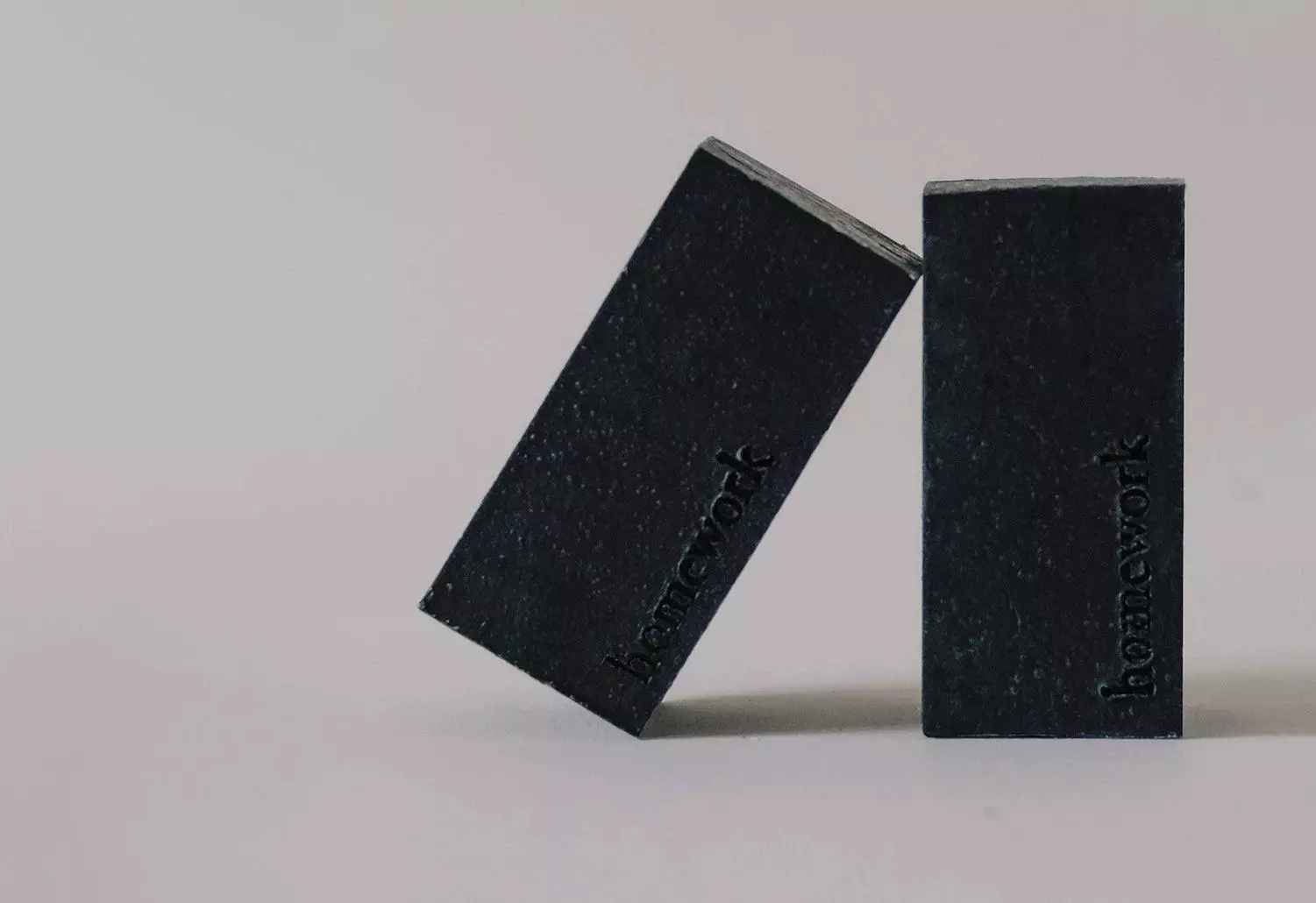 Homework Charcoal Soap 3 Homework Charcoal Soap