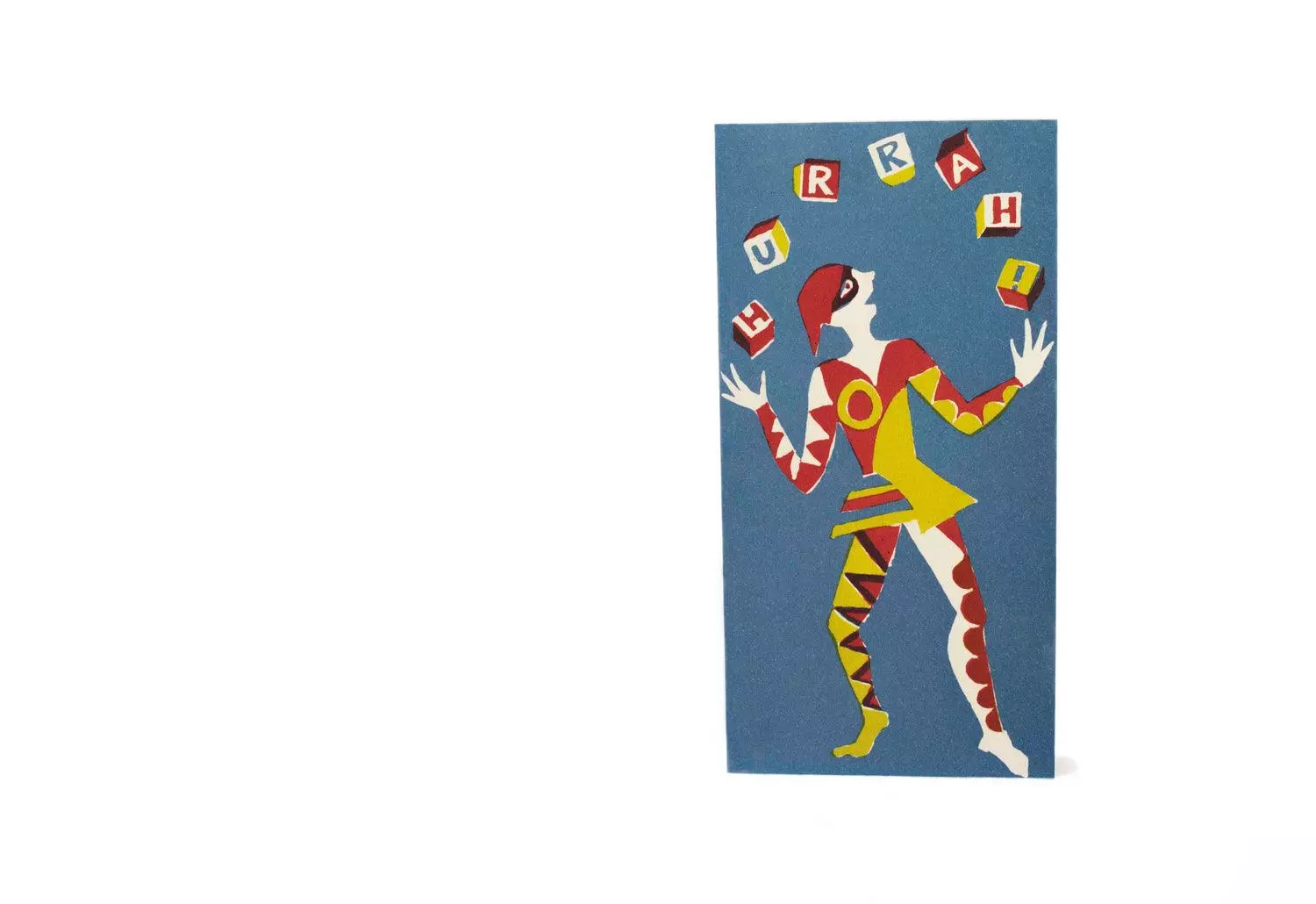 Cambridge Imprint Juggler Hurrah! Card, 2018 3 Cambridge Imprint Juggler Hurrah! Card, 2018