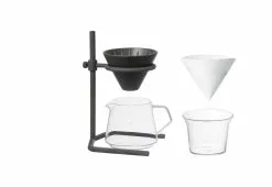 Kinto Slow Coffee Brewer Stand Set, Black 11 Kinto Slow Coffee Brewer Stand Set, Black -TwentyTwentyOne Shop kinto slow brewer coffee stand 1
