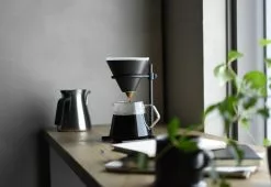 Kinto Slow Coffee Brewer Stand Set, Black 12 Kinto Slow Coffee Brewer Stand Set, Black -TwentyTwentyOne Shop kinto slow brewer coffee stand 3