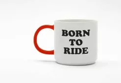 Alternative view of Magpie Peanuts Born To Ride Mug