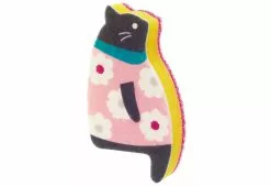 Marna Sitting Cat Kitchen Sponge, 2017 -TwentyTwentyOne Shop marna cat kitchen sponge pink