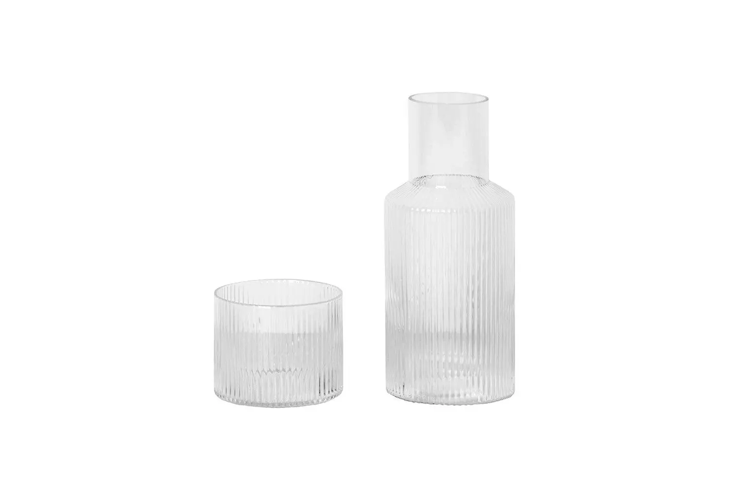 Ferm LIVING Ripple Small Carafe Set, 2018 4 Ferm LIVING Ripple Small Carafe Set, 2018 - Image 2