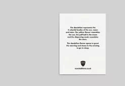 Alternative view of Scout Editions Dandelion Mini Card