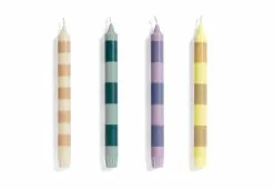Alternative view of Hay Stripe Candle Set