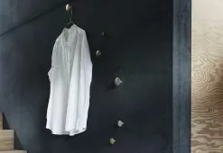 Alternative view of Muuto The Dots Metal Hooks, Brass