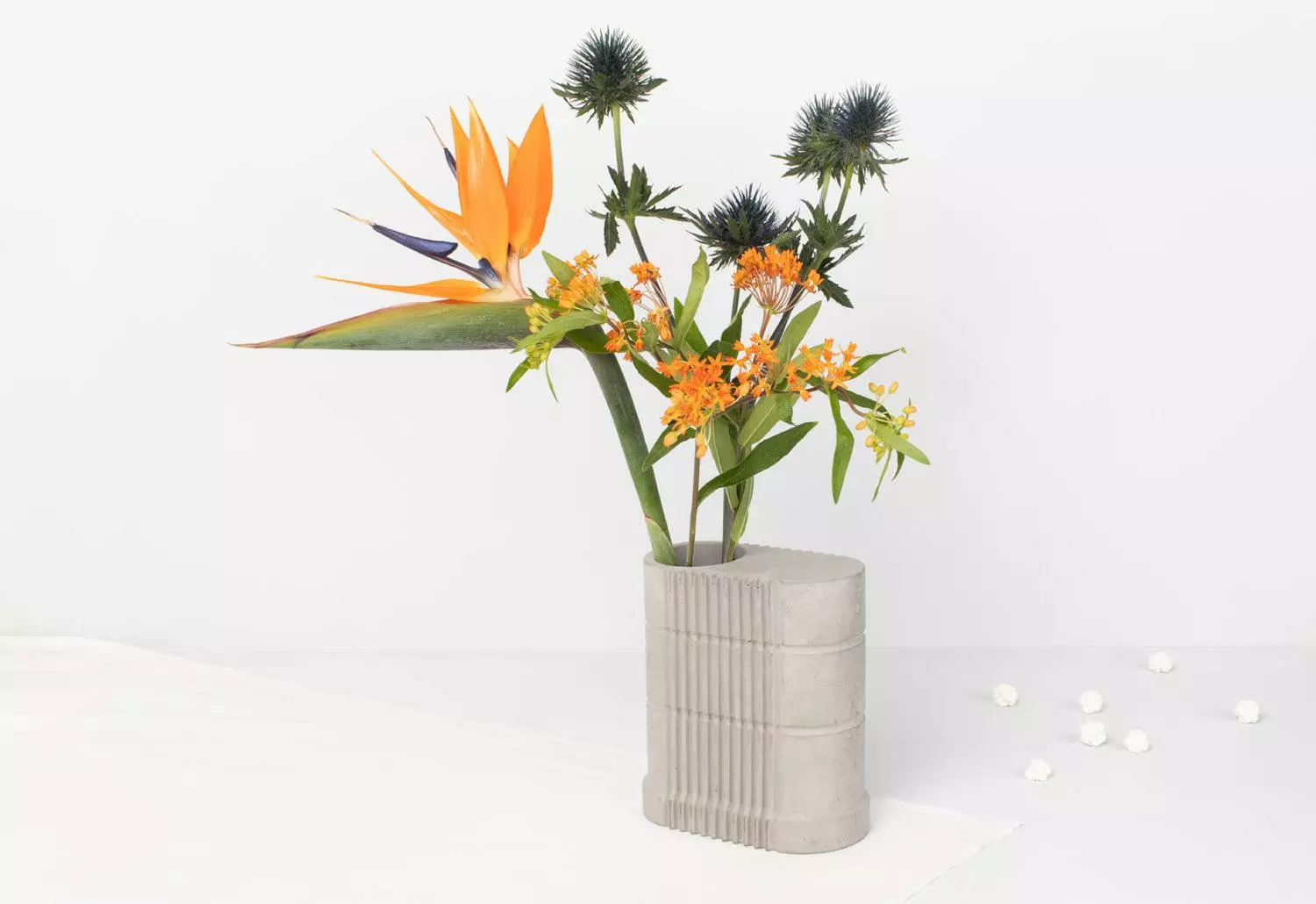 Tiipoi Siment Pillar Vase 3 Tiipoi Siment Pillar Vase