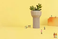 Alternative view of Tiipoi Siment Water Tower Vase, 2018