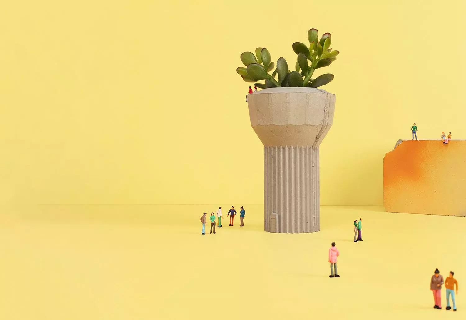 Tiipoi Siment Water Tower Vase, 2018 4 Tiipoi Siment Water Tower Vase, 2018 - Image 2
