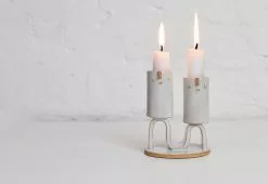 Atelier Stella Double Candle Holder
