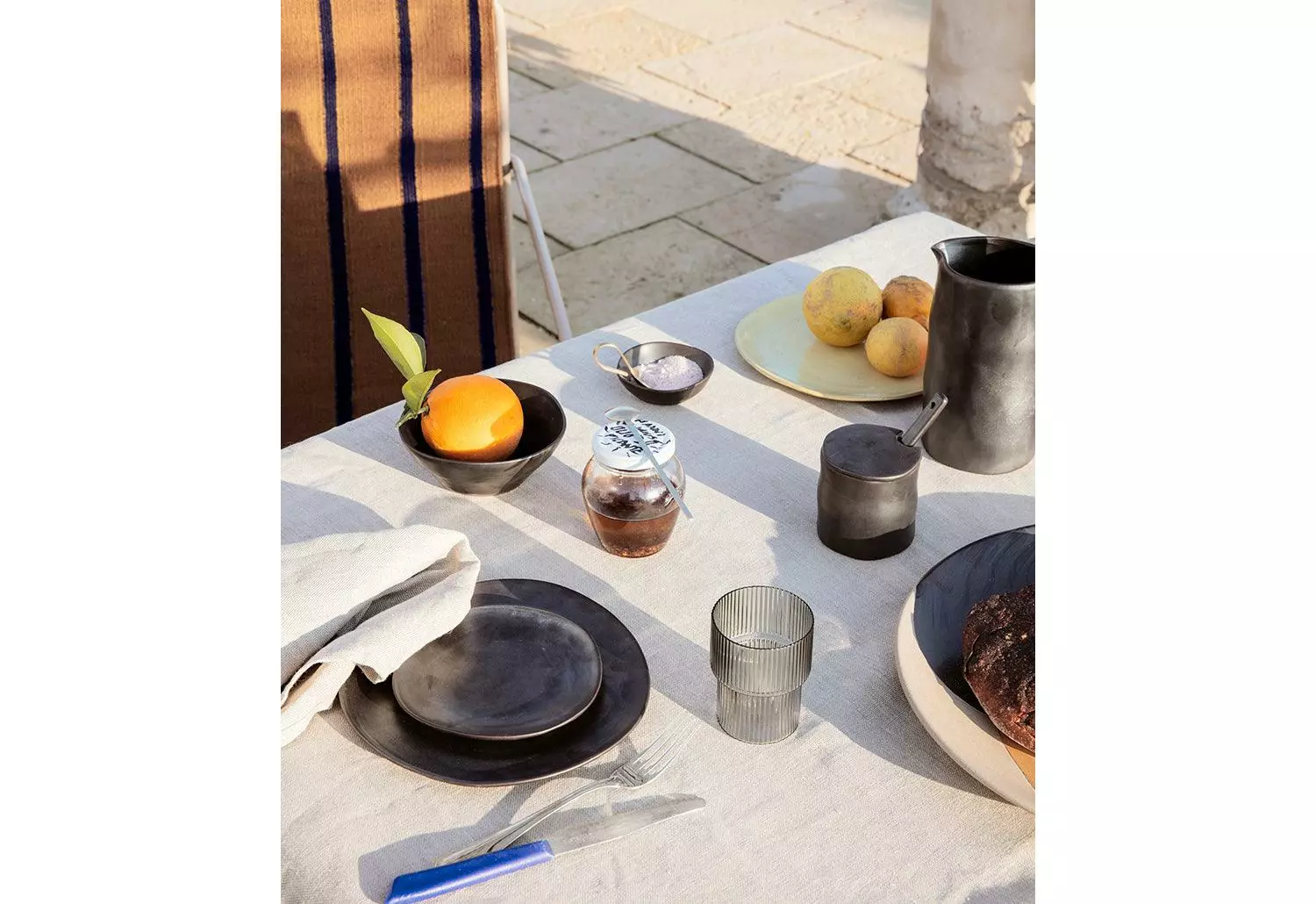 Ferm LIVING Flow Jar With Spoon 6 Ferm LIVING Flow Jar With Spoon - Image 4