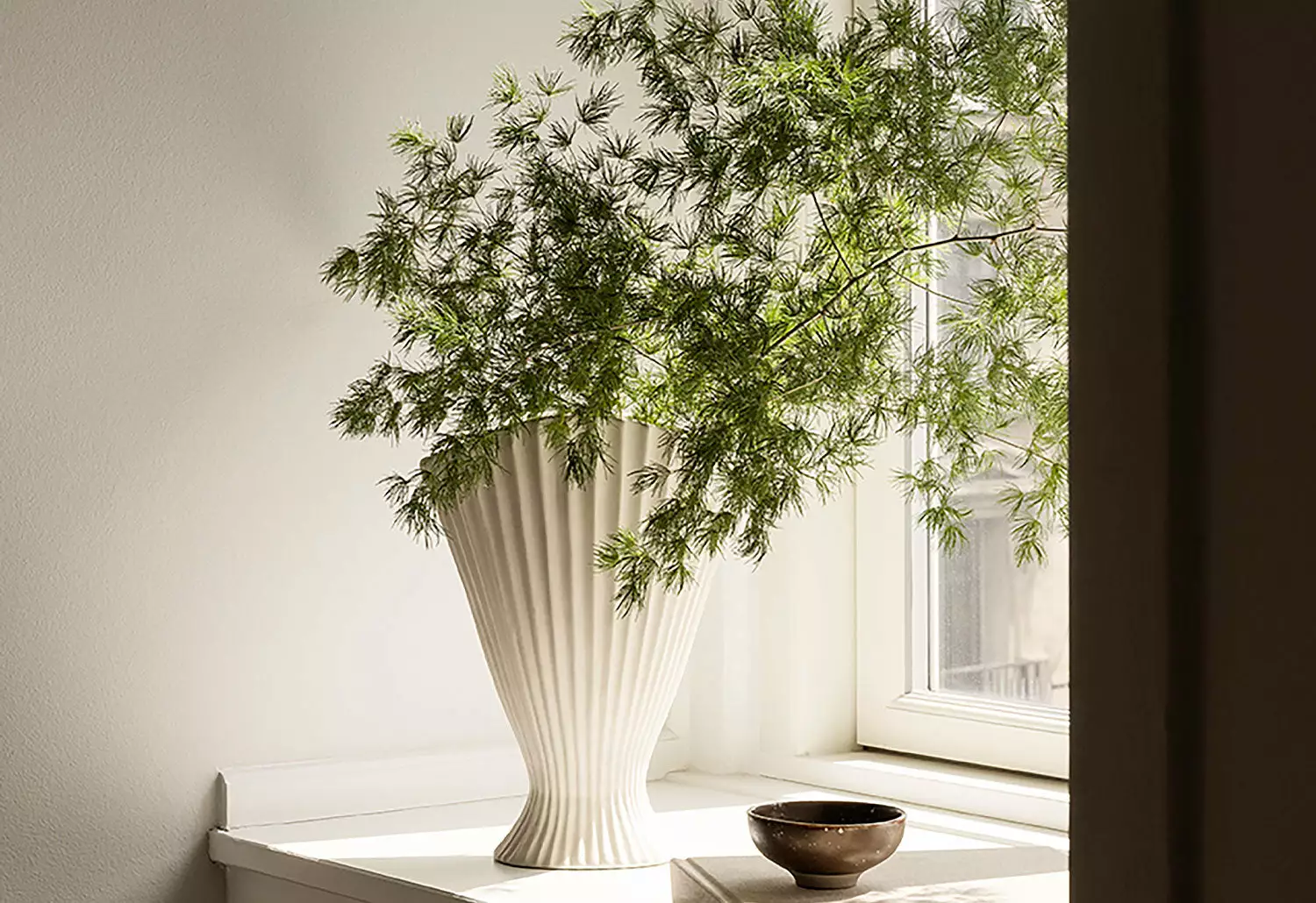 Ferm LIVING Fountain Vase 4 Ferm LIVING Fountain Vase - Image 2