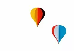 Alternative view of Flensted Mobile Balloon Mobile