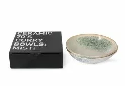 HKliving 70s Curry Bowls, Set Of 2, Mist 12 HKliving 70s Curry Bowls, Set Of 2, Mist -TwentyTwentyOne Shop twentytwentyone HKLiving Curry Bowl Mist 4