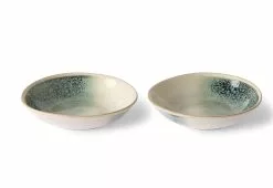 HKliving 70s Curry Bowls, Set Of 2, Mist 13 HKliving 70s Curry Bowls, Set Of 2, Mist -TwentyTwentyOne Shop twentytwentyone HKLiving Curry Bowl Mist 5