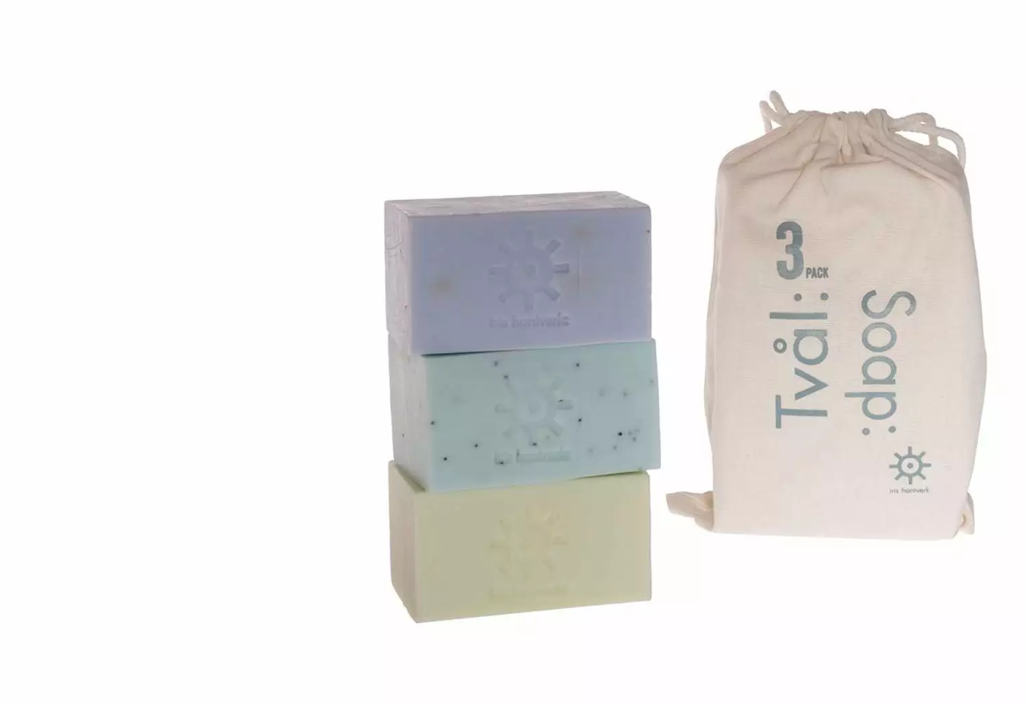 Iris Hantverk Set Of 3 Soaps 3 Iris Hantverk Set Of 3 Soaps