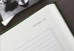 Kartotek Guided Travel Journal -TwentyTwentyOne Shop twentytwentyone Kartotek Copenhagen Guided Travel Journal 5