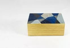 Kevin Stamper Cubist Tray Box 14 Kevin Stamper Cubist Tray Box -TwentyTwentyOne Shop twentytwentyone Kevin Stamper Cubist Box Blue 1