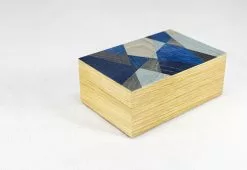 Alternative view of Kevin Stamper Cubist Tray Box