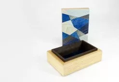Kevin Stamper Cubist Tray Box 16 Kevin Stamper Cubist Tray Box -TwentyTwentyOne Shop twentytwentyone Kevin Stamper Cubist Box Blue 4
