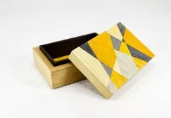 Kevin Stamper Cubist Tray Box 19 Kevin Stamper Cubist Tray Box -TwentyTwentyOne Shop twentytwentyone Kevin Stamper Cubist Box Yellow 3